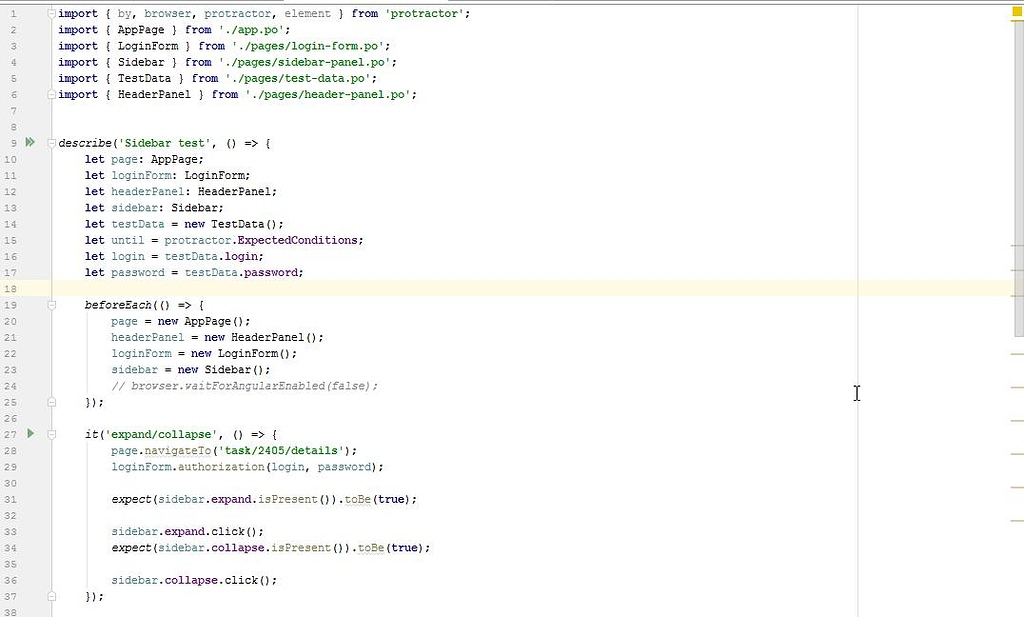 Protractor падает по таймауту после авторизации protractor