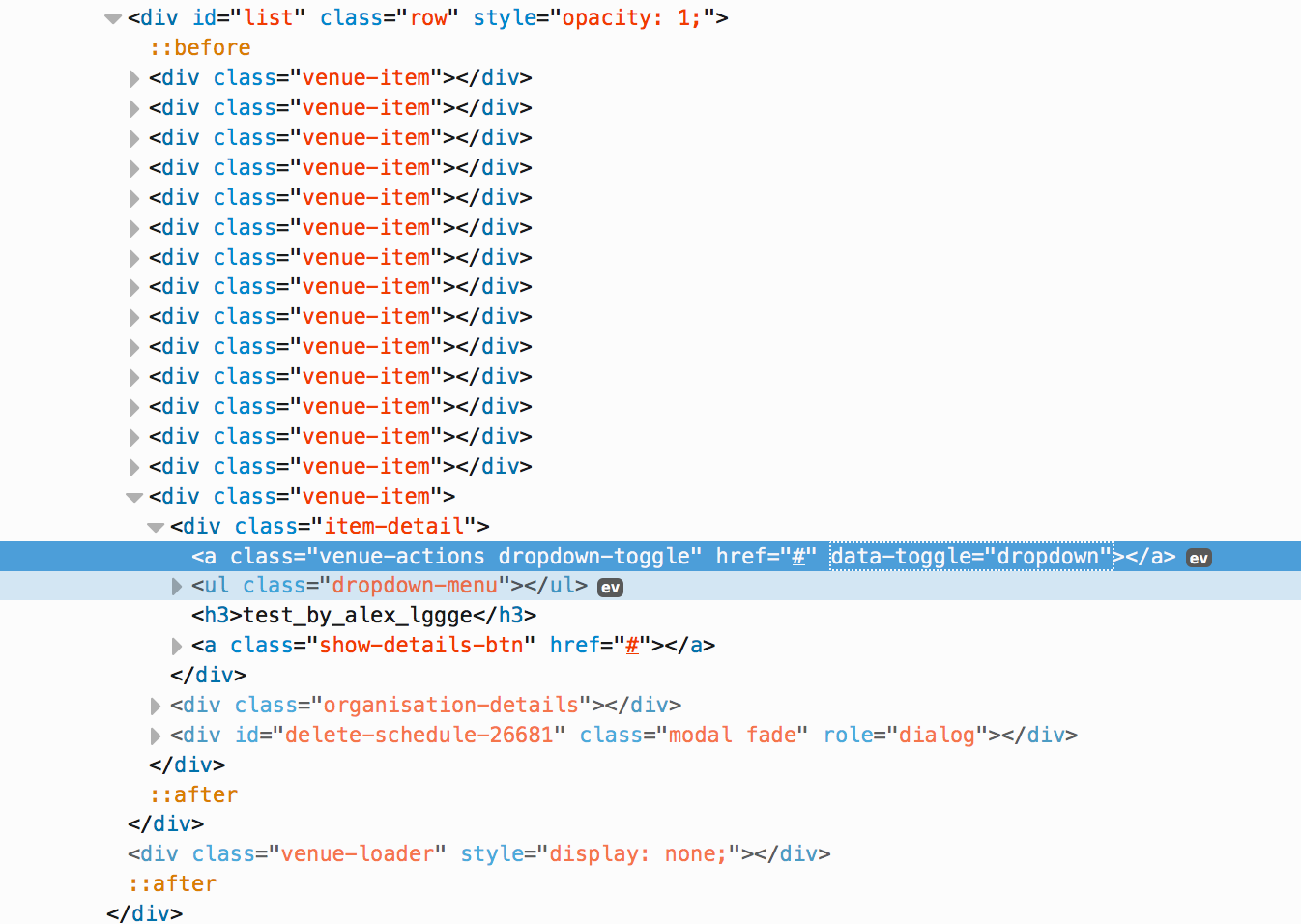 Click a generic element from a generic list - robot framework - automated-testing.info